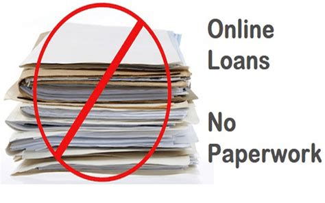 No Paperwork Loans
